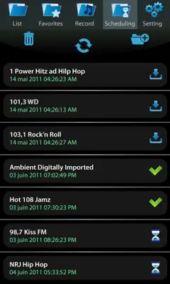 V Radio Recorder Free android App screenshot 4