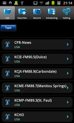 V Radio Recorder Free android App screenshot 6